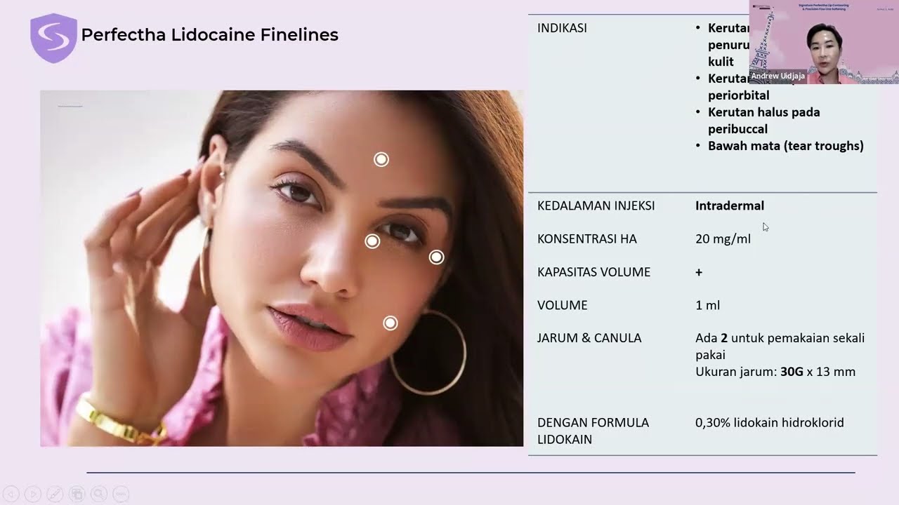 Webinar 10 - Perfectha Lidocaine, Signature Perfectha Lip Contouring dan Precision Fine Line Softeni