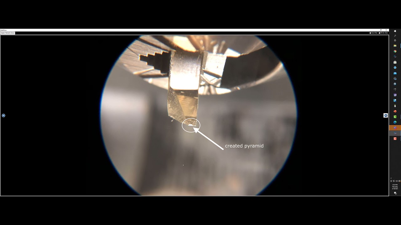 Specimen prep for TEM at PERF