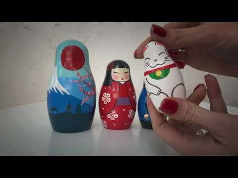 Миниатюра изображения товара Матрешка сувенирная Брестская Фабрика Сувениров Японская 7304