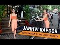 Janhvi Kapoor Slays In Neon As She Leaves Her Gym Pinkvilla Raw Bollywood