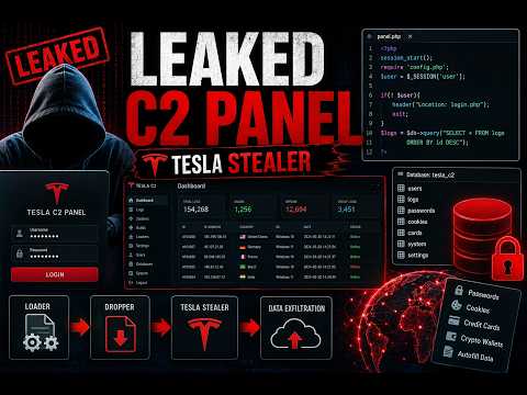 Inside a Tesla Stealer C2 Panel | Reverse Engineering the Malware Ecosystem