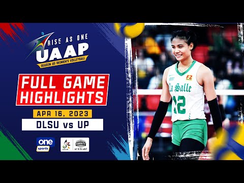 DLSU vs. UP round 2 highlights | UAAP Season 85 Women’s Volleyball - Apr. 16, 2023