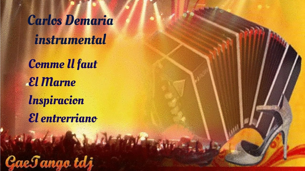 Tanda di tango Carlos Demaria  instr   1950 51