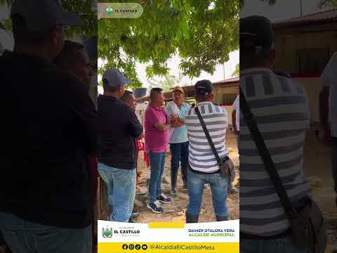 🚜 Visita de verificación a la vía en la vereda Caño Embarrado