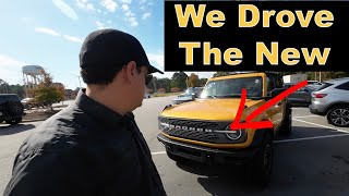 We Drove The New Bronco