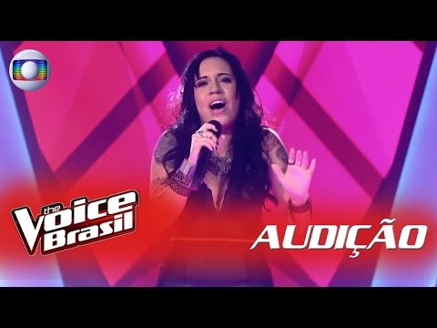 Samantha Ayara canta 'Não Vale a Pena' nas Audições - 'The Voice Brasil' | 5ª Temporada