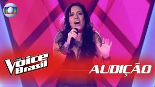 Samantha Ayara canta 'Não Vale a Pena' nas Audições - 'The Voice Brasil' | 5ª Temporada