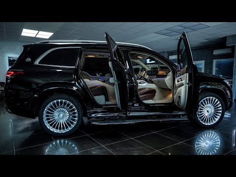 2024 Black Mercedes Maybach GLS 600 - Luxury SUV in Detail