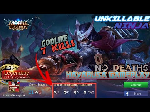 Hayabusa Gameplay in Rank | Mobile Legends