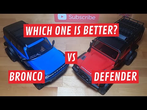 Traxxas TRX4m Bronco VS Defender Which One Is Better?