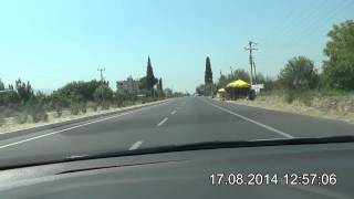 preview picture of video 'Buharkent - Feslek - Gencelli - Horsunlu - Pamukören - Kuyucak - Nazilli - Aydın Yolu D-320'