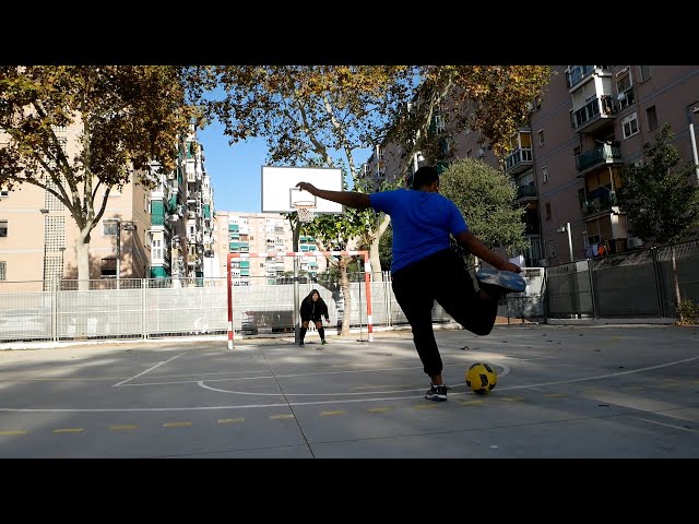 Ser las protagonistas de la pista de deporte