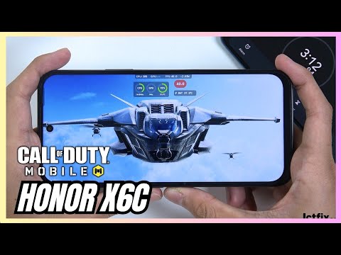 Honor X6C Call of Duty Mobile Gaming test CODM | Snapdragon 6 Gen 1, 120Hz Display