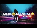 Jata Hu Mai To Mujhe Tu Jaane De Kyon Pareshan Hai Mere Jane WhatsApp Status