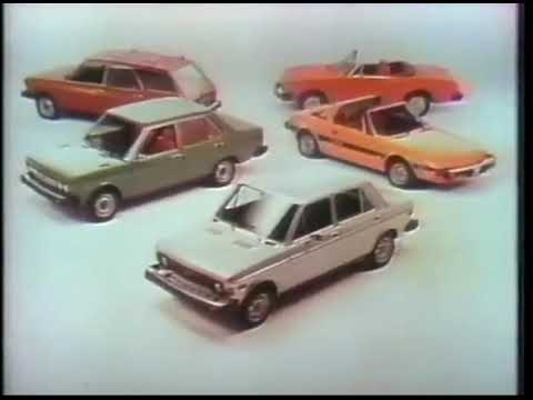 1976 Fiat Commercial - Full Model Line - X1/9 -  131, 128 and Spyder