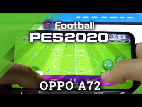 Pro Evolution Soccer Gameplay on OPPO A72 - Test Gaming Experience
