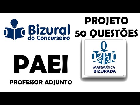 LIVE PAEI -PROJETO 50 QUESTÕES