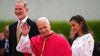 León XIV llega a España con un mensaje contra la polarización y pide la reconciliación nacional