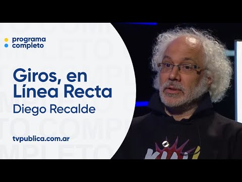 Diego Recalde en Giros, en Linea Recta