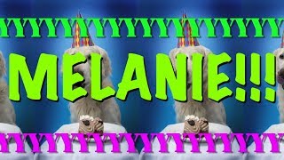 HAPPY BIRTHDAY MELANIE! - EPIC Happy Birthday Song