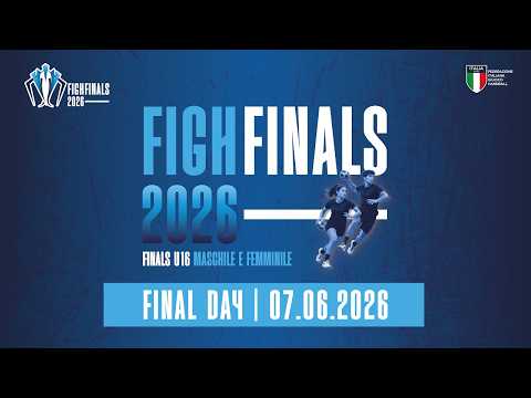 Play FIGH Finals 2026 | U16 maschile & femminile | FINAL DAY