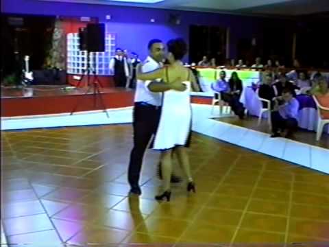 Apresentação de samba de gafieira