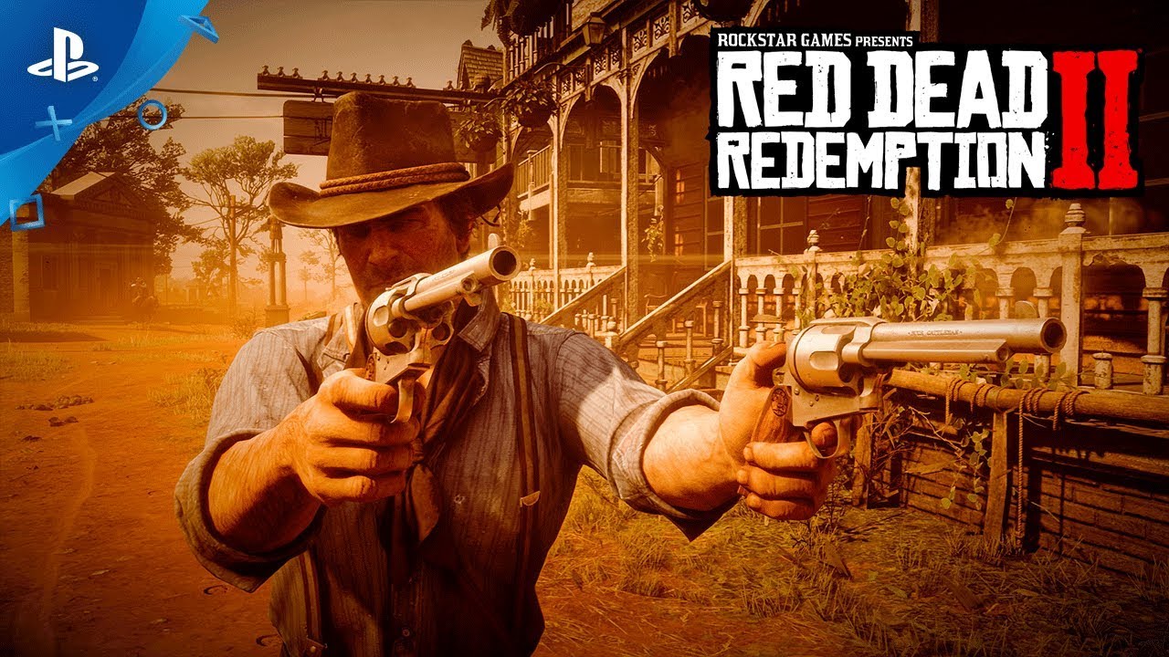 PS4 - Playstation 4 - Jogo Red Dead Redemption 2 na cai