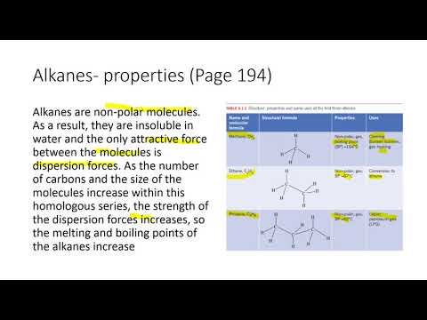 Chemistry lesson on crude oil as a source of raw materials- Part 1