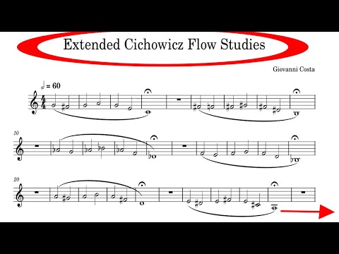 Extended Cichowicz Flow Studies for Pedal and High Notes 1