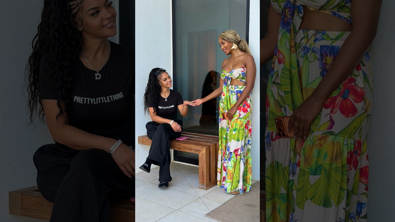 When Amber congratulates D’Nisha!