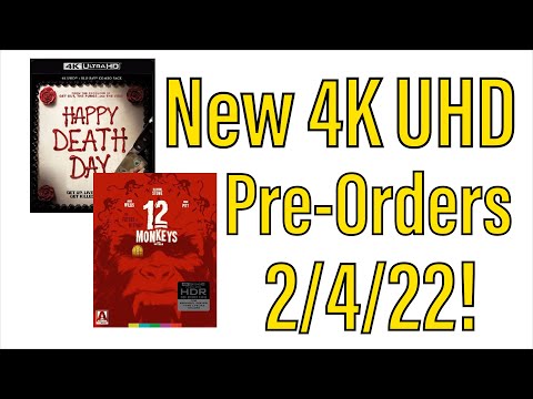 New 4K UHD Pre-Orders for 2/4/22!