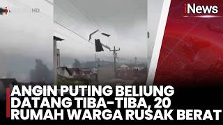Download lagu Angin Puting Beliung Datang Tiba-Tiba, Puluhan Rumah Warga Rusak Berat | iNews Malam 1/5 mp3