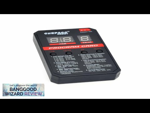 Surpass Hobby Rocket V2 LED Program Card for 45A 60A 80A Brushless Review