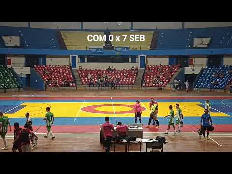 COMERCIAL x SEBAP - Jogos Abertos de futsal masculino - Campo grande - ms
