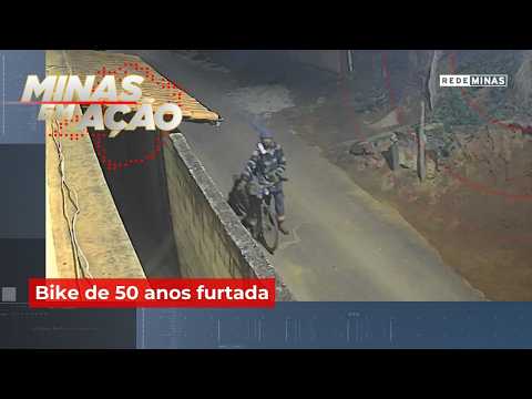 Bike de 50 anos furtada - Minas em Ação
