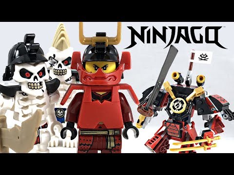 LEGO Ninjago Legacy Samurai Mech review! 2019 set 70665!