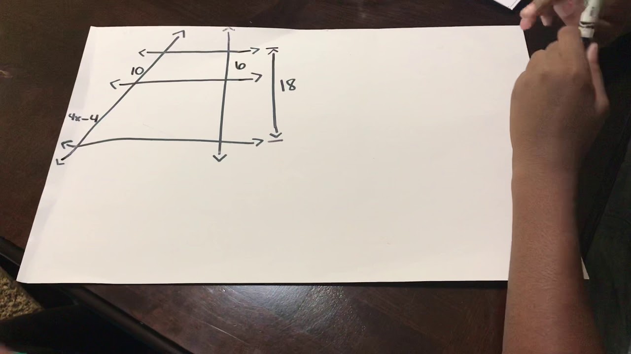 Parallel Lines and Proportional Parts...C.J. Watts