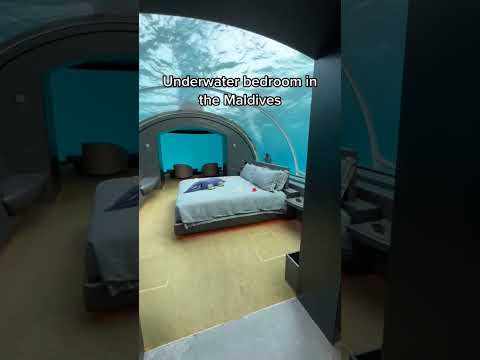 Underwater Bedroom In Maldives