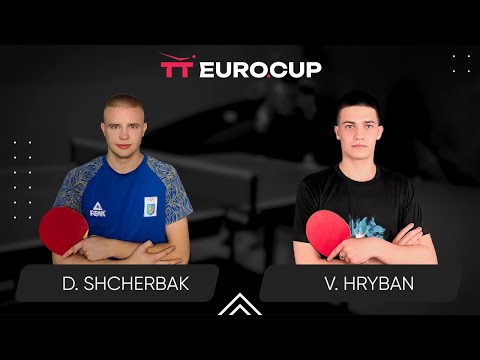 15:55 Denys Shcherbak - Vadym Hryban  08.11.2023 TT Euro.Cup Ukraine Star. Table 3