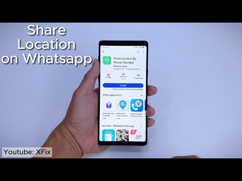 How to Share Location on Whatsapp