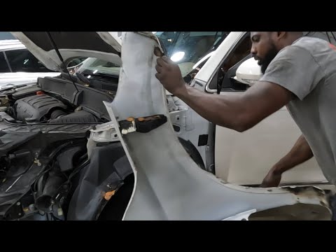How to take the fender from off a 2013 BUICK ENCLAVE