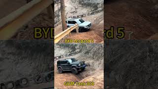 Download lagu Off-Road: BYD Leopard 5 vs GWM Tank 300! #byd Fang Cheng Bao in 'Beast mode' mp3