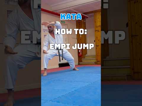 Kata - how to: Empi Jump #karate #kata #shotokan #wkf #martialarts #tips