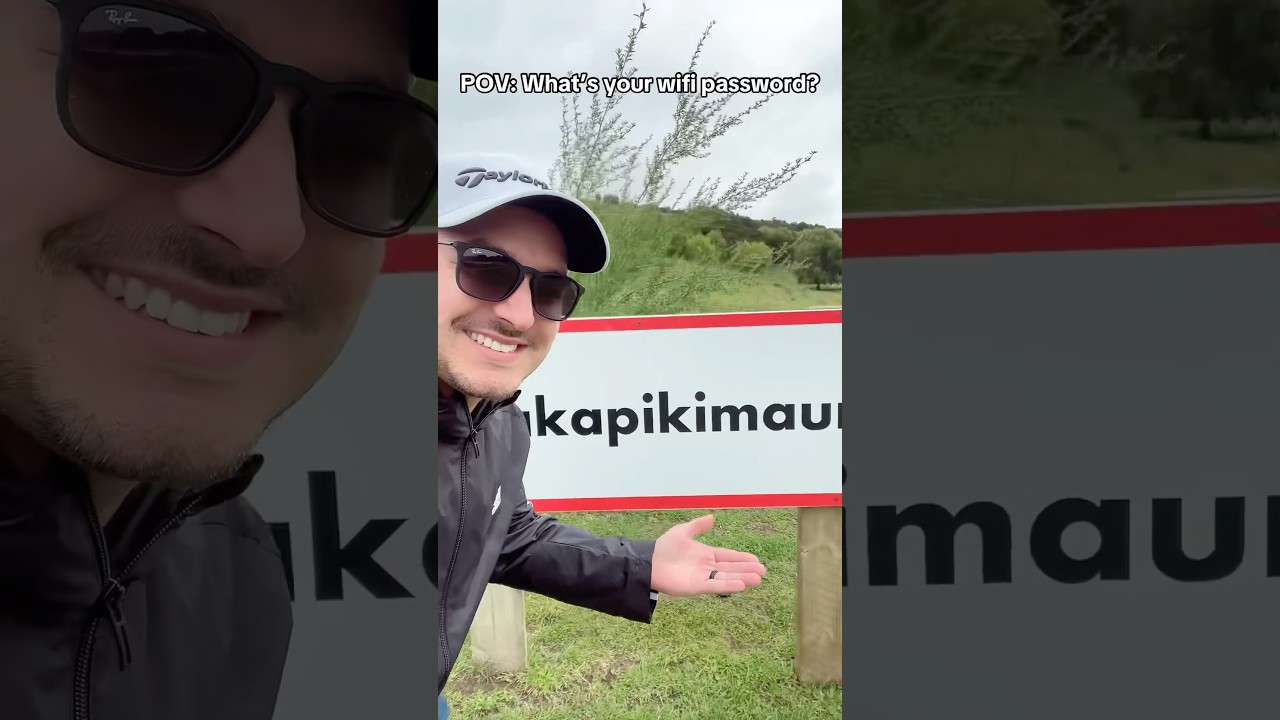 Can you pronounce this? 👀 The longest place name in the world 🌏 #NZAdventures #LongestName #fyp