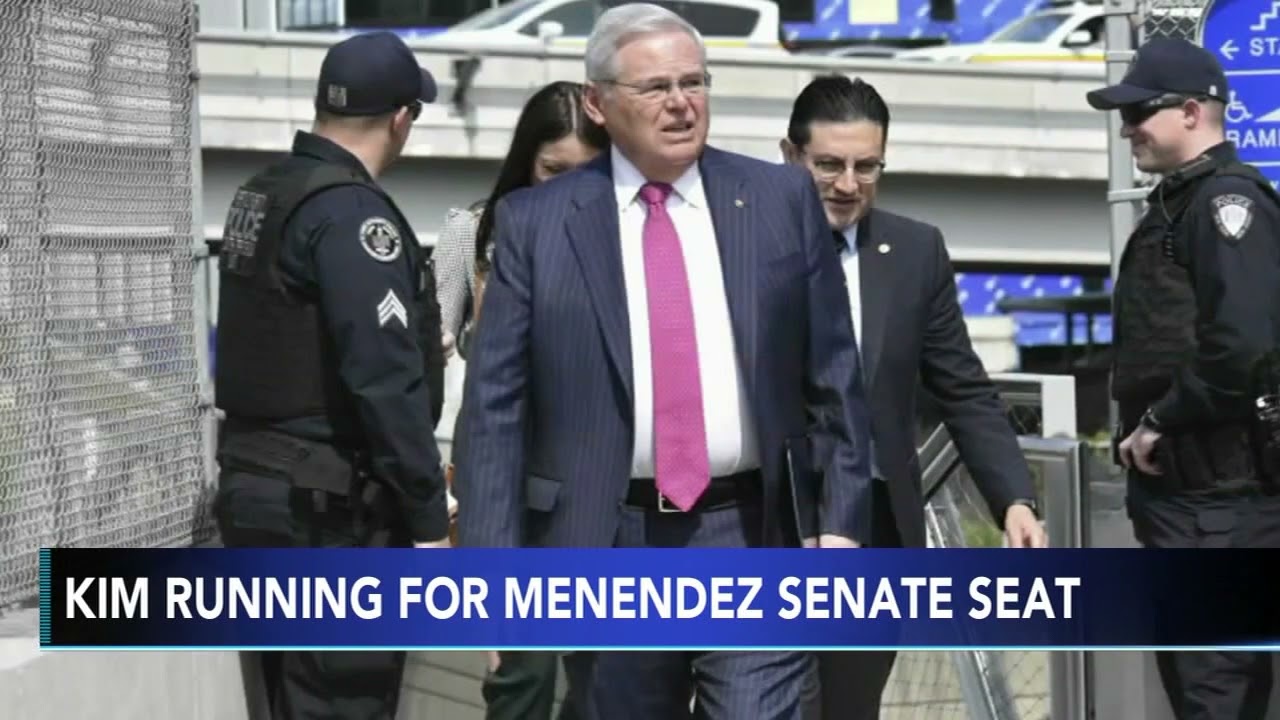 Congressman Andy Kim announces run for Senate, challenging indicted Senator Bob Menendez in NJ