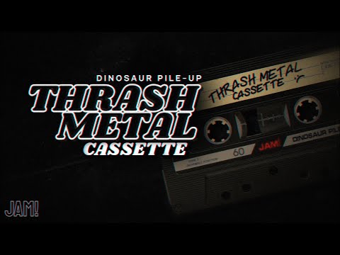 Dinosaur Pile-Up - Thrash Metal Cassette (Lyric Video)