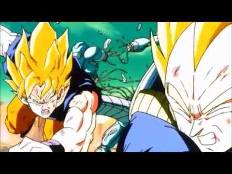 DBZ.  Vegeta and Goku.  AMV. Circus For A Psycho.
