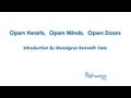 Open Hearts Open Minds Open Doors Film Introduction by Monsignor Kenneth Velo