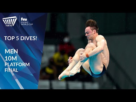 Плавание Diving World Cup 2021 — Men's 10m FINAL — Top 5 Dives
