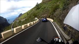 preview picture of video 'Tenerife 2014 Moto Adventures - TF-436 Road to Masca from South'